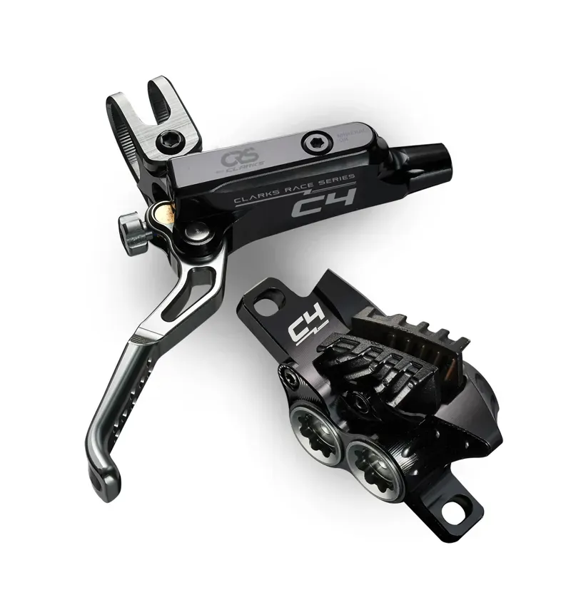 Clarks CRS C4 CNC 4-Piston Hydraulic Disc Brake 203/ 180mm