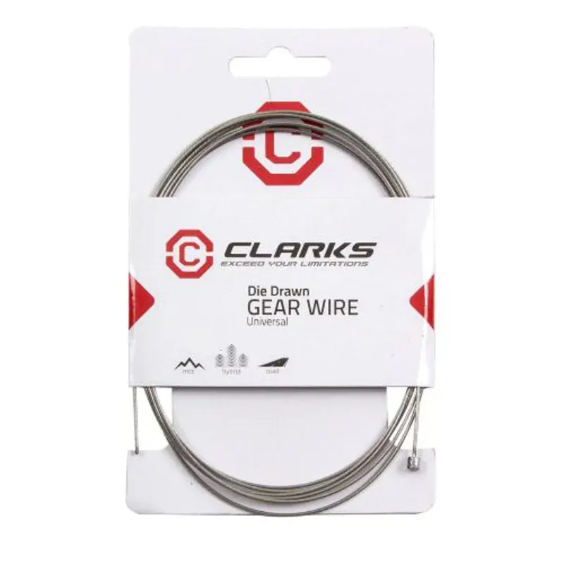 Clarks Cycle Systems Die Drawn MTB/Hybrid/Road Gear Inner in Silver