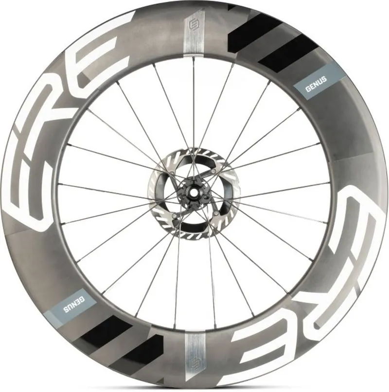 Ere Genus ae92-D Carbon Disc Tt Front Wheel BLACK-2