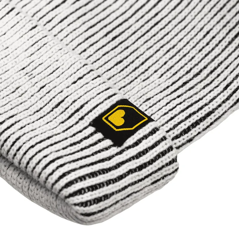 Burgtec Bootleg Beanie - Salt n Pepper Black-1