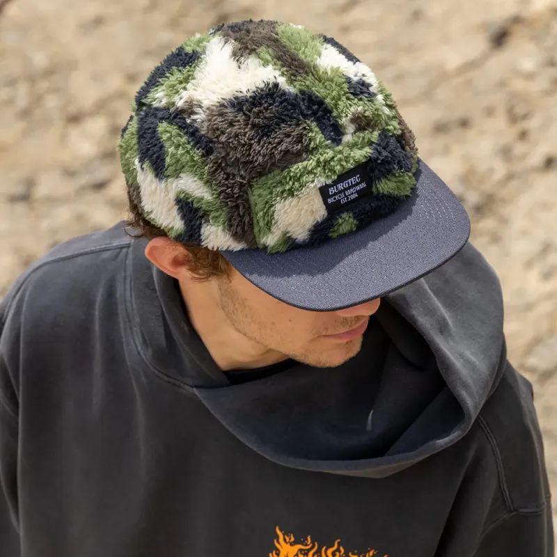 Burgtec Renegade Sherpa Five Panel - Camo-1