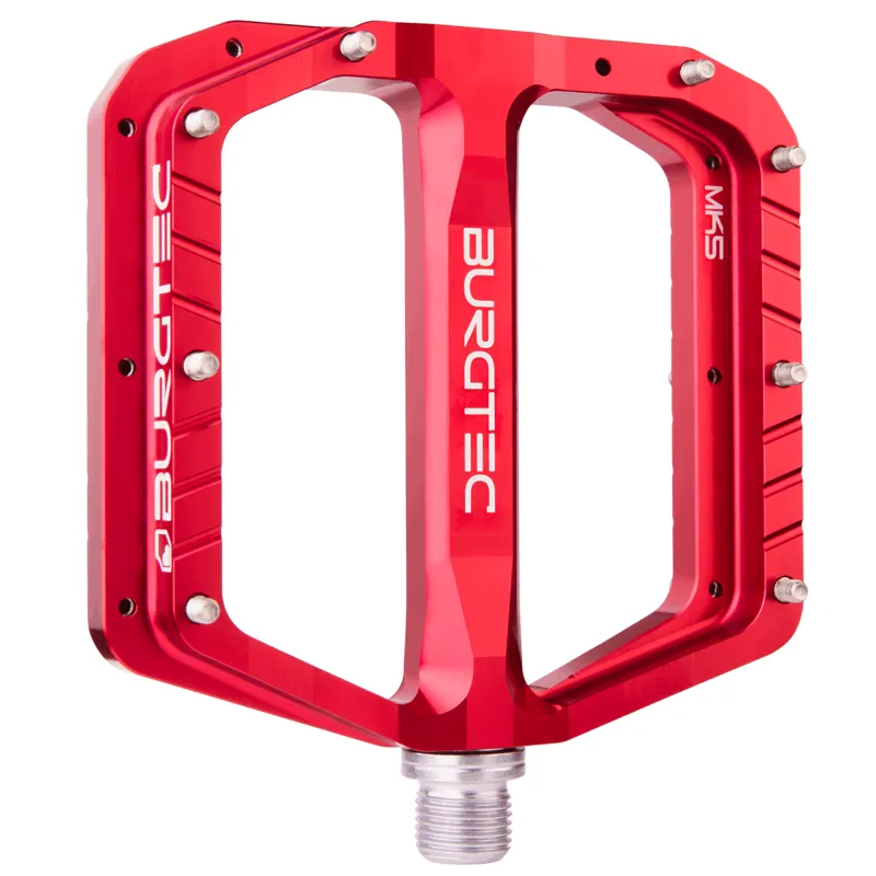 Penthouse Flat MK5 Pedals - Race Red