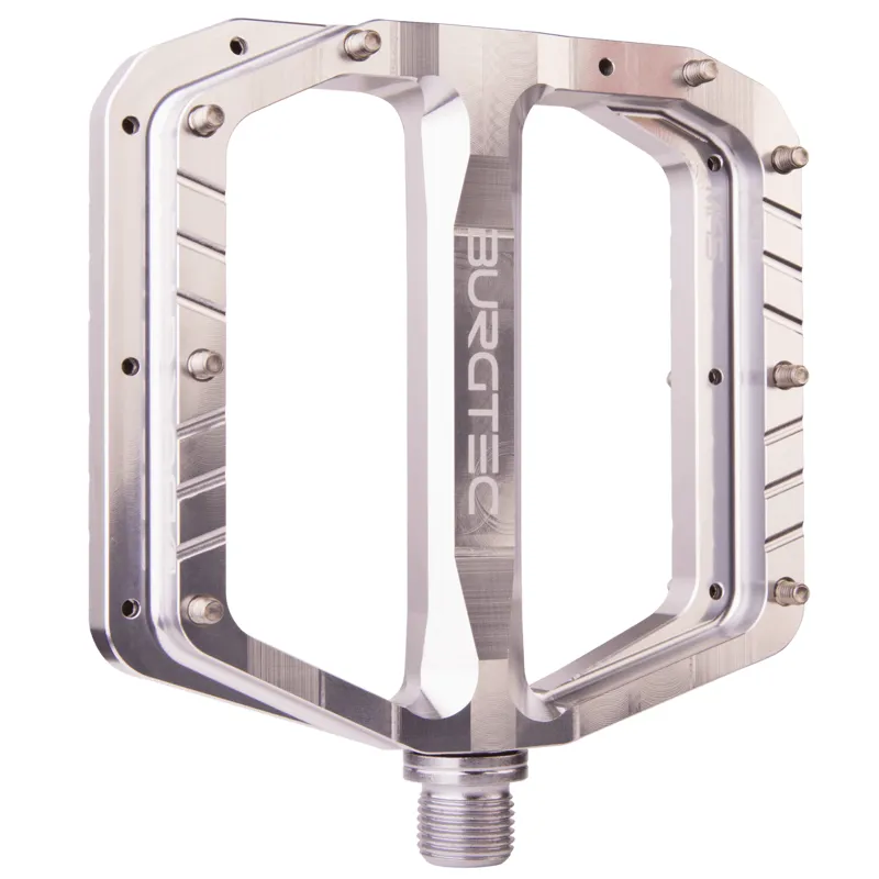 Penthouse Flat MK5 Pedals - Rhodium Silver