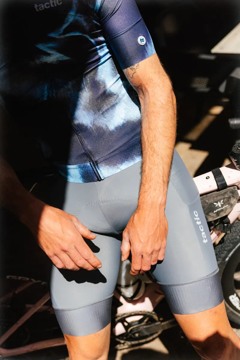 Tactic Sport Divide Bib Shorts Grey-3