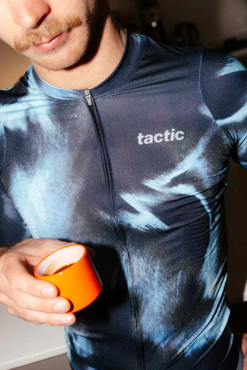 Tactic Sport Divide Short Sleeve Jersey Blue-2