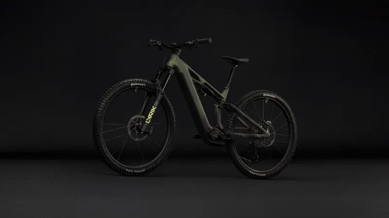 Cube Stereo Hybrid ONE44 HPC TM 800 eMountain Bike in Reed Green/Gills-2