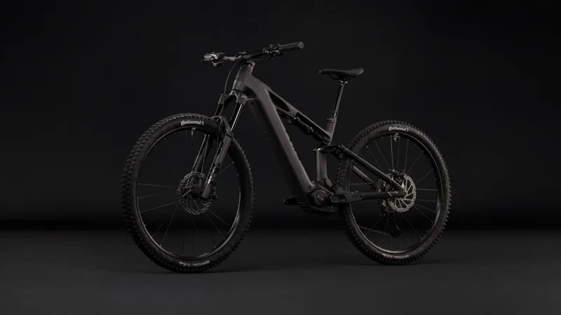 Cube Stereo Hybrid ONE44 HPC SLX 800 eMountain Bike in Blackline-2