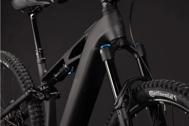 Cube Stereo Hybrid ONE44 HPC SLX 800 eMountain Bike in Blackline-5