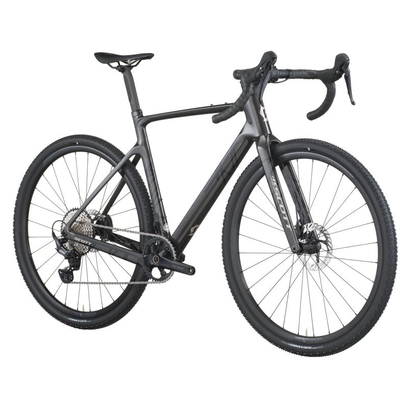 Scott Addict 30 Gravel Bike in Carbon Black-1