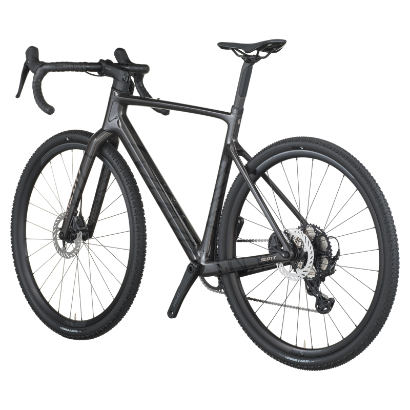Scott Addict 30 Gravel Bike in Carbon Black-2