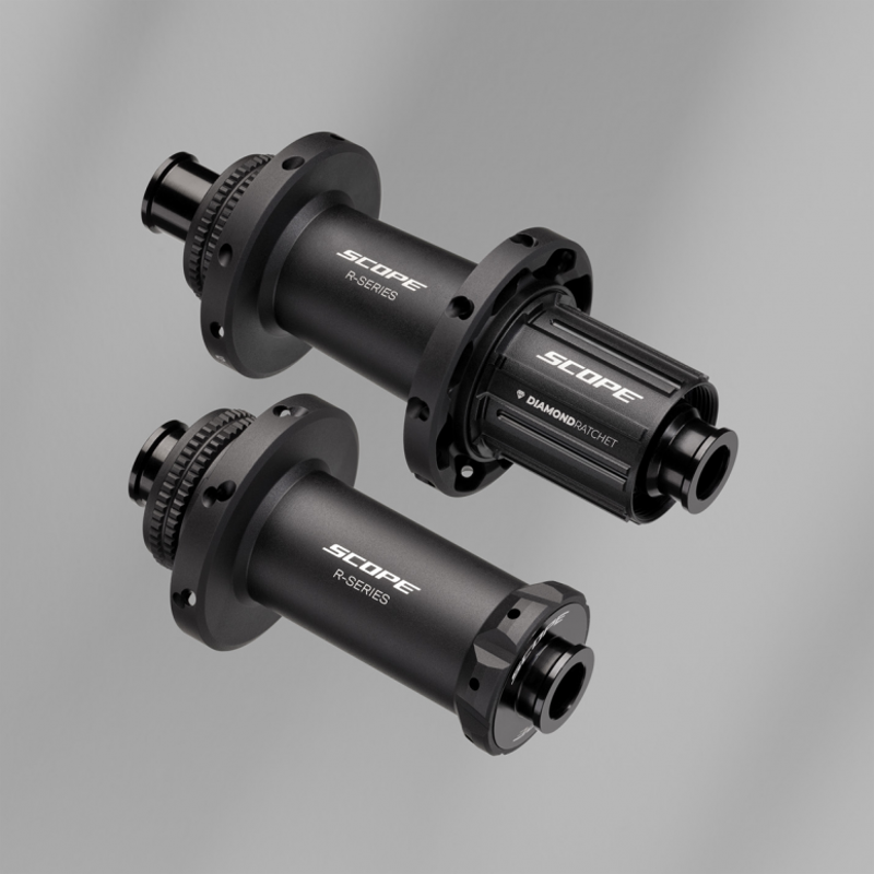 Scope Cycling R4 V2 Road Wheelset Black 45mm disc brake-1