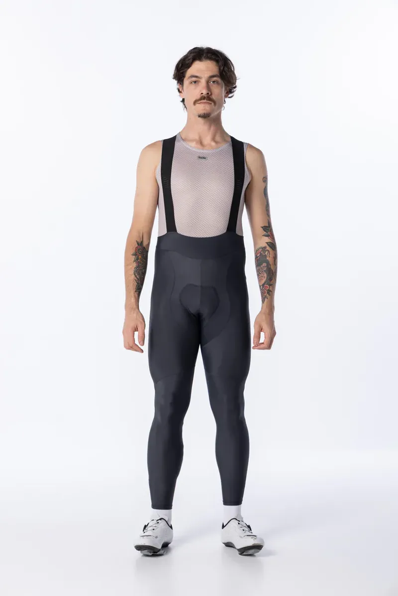 Tactic Sport Retrace Bib Tights - Grey-6