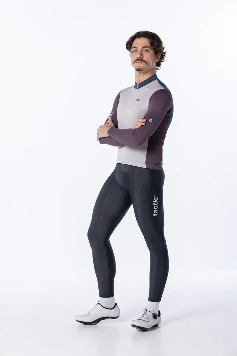 Tactic Sport Retrace Long Sleeve Summer Jersey - Grey-6