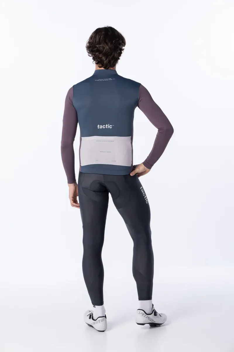 Tactic Sport Retrace Long Sleeve Summer Jersey - Grey-5