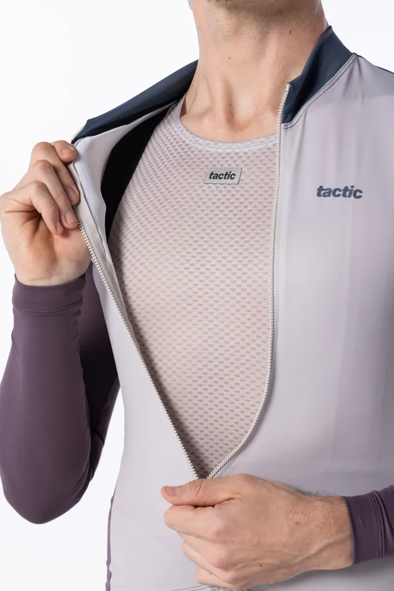 Tactic Sport Retrace Long Sleeve Summer Jersey - Grey-3