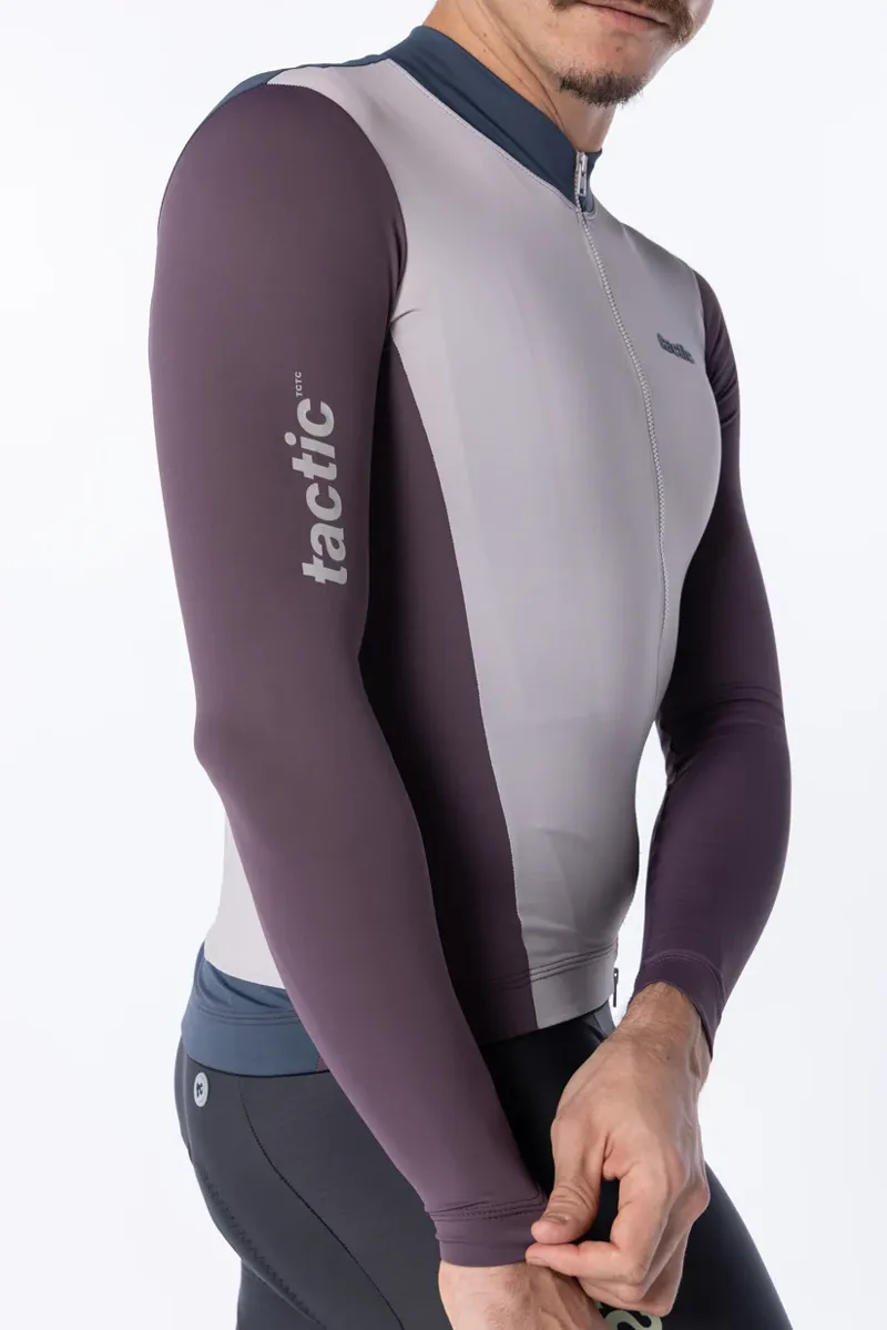 Tactic Sport Retrace Long Sleeve Summer Jersey - Grey-4