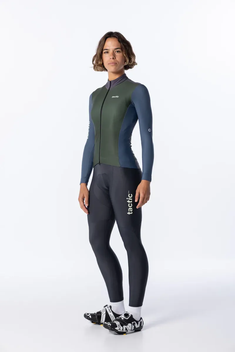 Tactic Sport Women's Retrace Long Sleeve Jersey - Green-7
