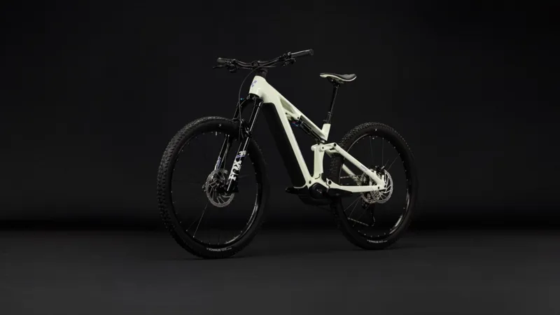Cube Stereo Hybrid ONE44 HPC Race 800 eMTB Bike in Mellow Yellow/Lilac-2