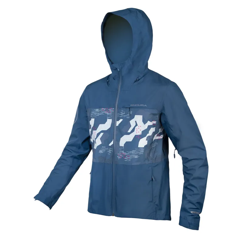 Endura SingleTrack II Jacket in Blueberry-1