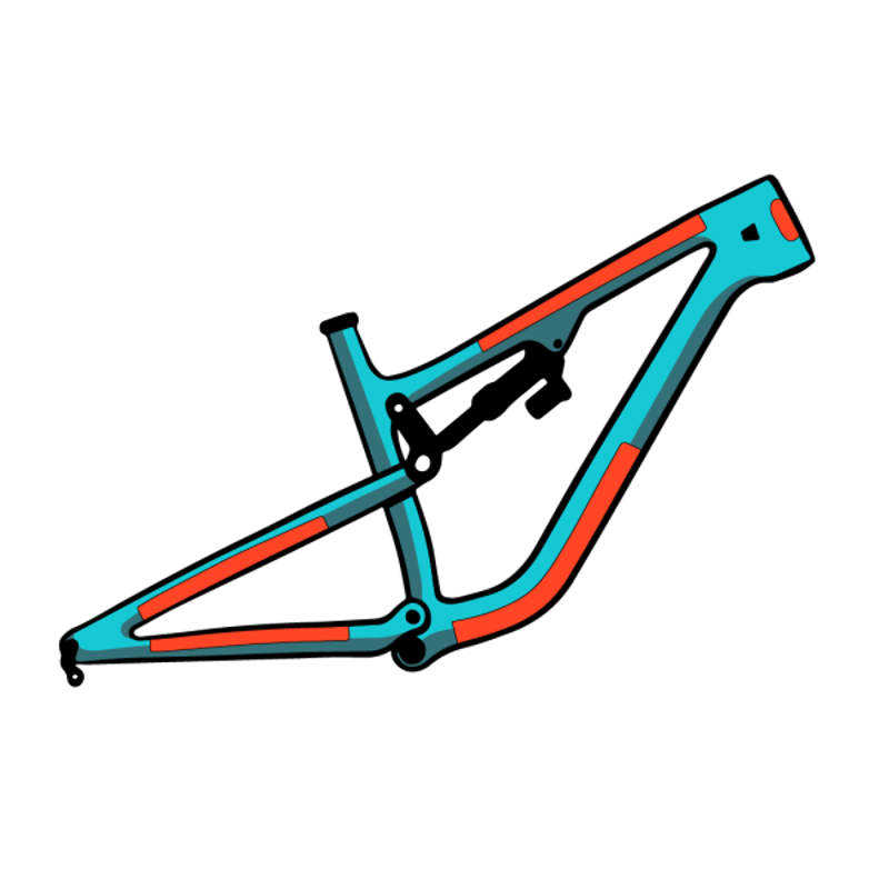 RideWrap Essential Protection - MTB Frame Kit Gloss