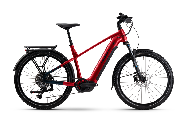 Haibike Trekking 7 High Fruity Red / Blue - Gloss