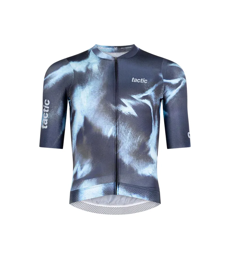 Tactic Sport Divide Short Sleeve Jersey Blue