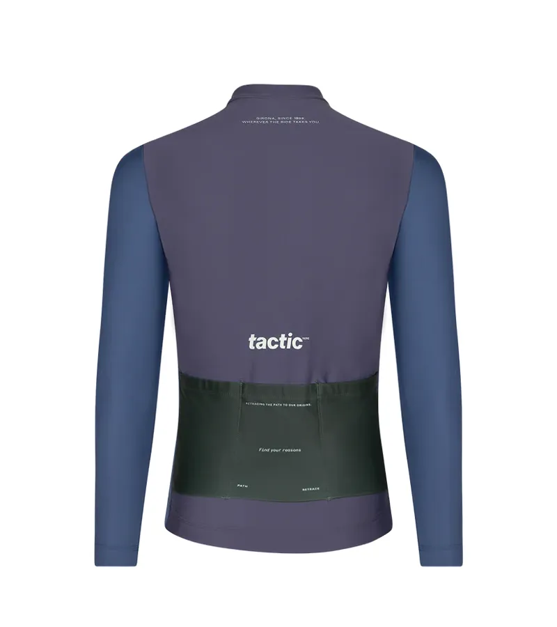 Tactic Sport Retrace Long Sleeve Jersey - Green-1