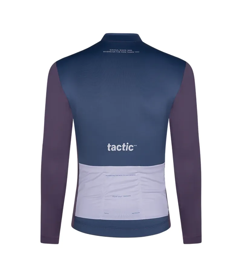 Tactic Sport Retrace Long Sleeve Summer Jersey - Grey-1