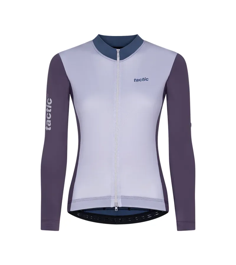Tactic Sport Women's Retrace Long Sleeve Summer Jersey - Grey