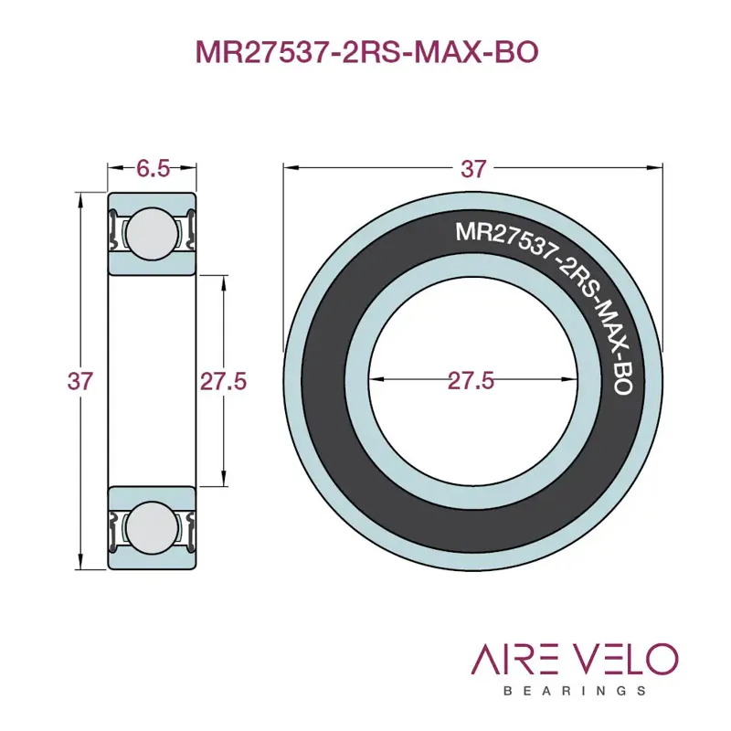MR27537-2RS-MAX-BO Bearing-1