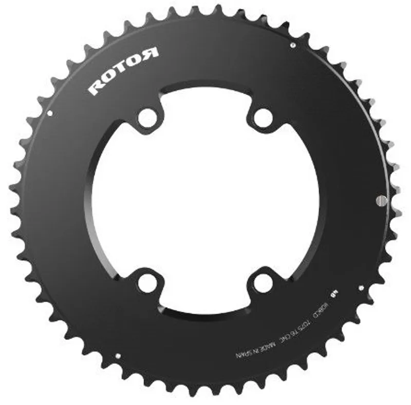 Rotor Round Aero 54T Chain Ring BCD 110x4 11-12spd