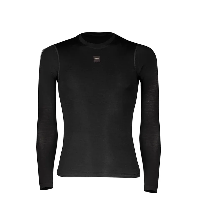 Tactic Sport Merino Long Sleeve Base Layer - Black