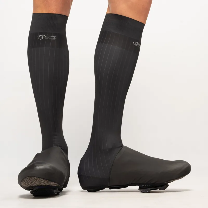 Spatzwear Windsock Long Shoe Covers Black-1