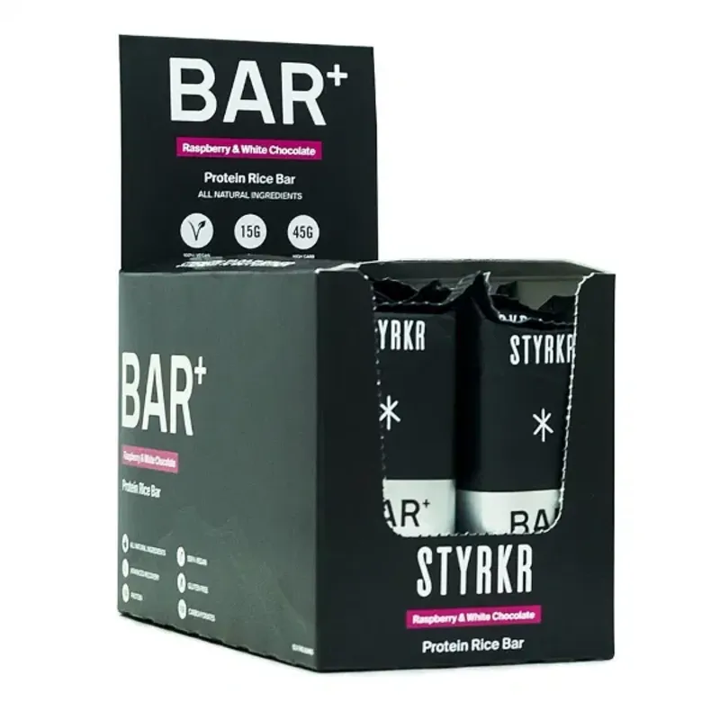 STYRKR - BARPLUS Raspberry Chocolate X12