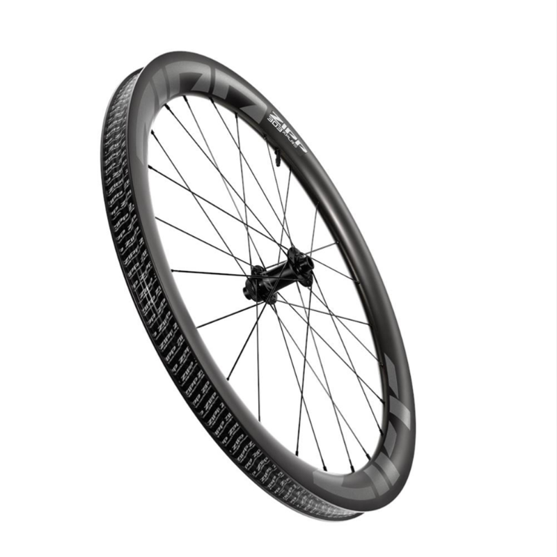 Zipp 303 XPLR S Carbon Tubeless Disc Brake Center Locking 700C Front 24Spokes Standard Graphic A1: 12x100mm-1