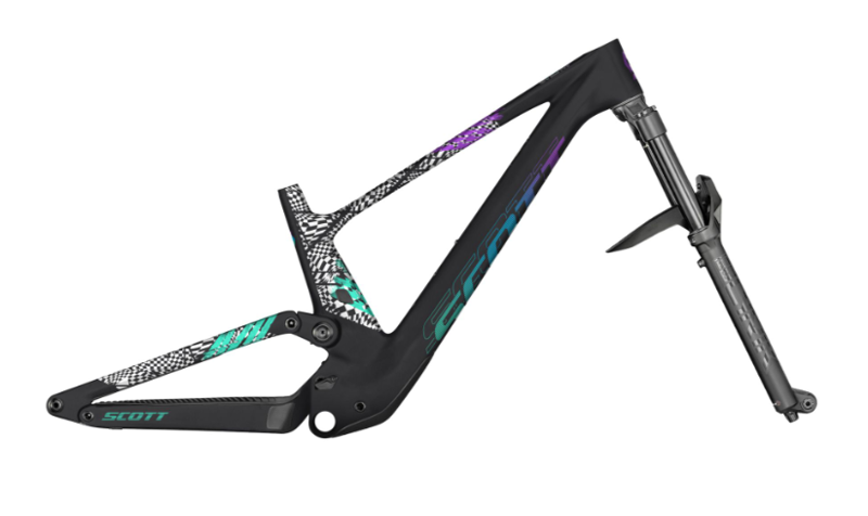 Scott Frame and Shock Genius 900 Tuned HMX Carbon Black