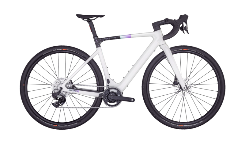 Scott Contessa Solace eRide 15 Electric Gravel Bike in Blue/Black