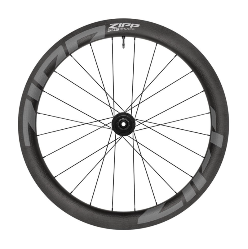 Zipp 303 XPLR SW Carbon Tubeless Disc Brake Center Locking 700C Rear 24Spokes 12X142mm Standard Graphic A1