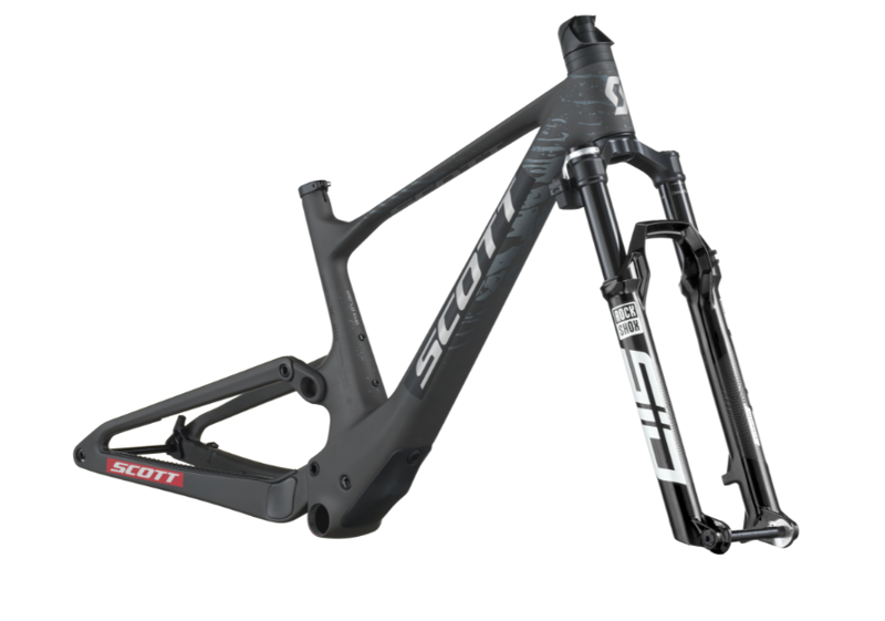 Scott Spark RC World Cup HMX Frame and Fork Carbon Black-1
