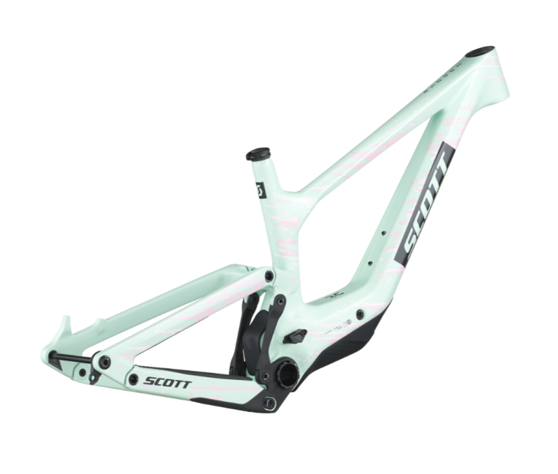 Scott Ransom 900 RC HMX Frame and Shock Mistyade Green-2