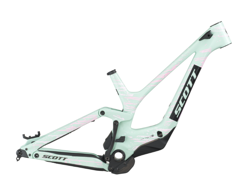  Scott Gambler 900 RC HMX Frame and Shock Mistyade Green