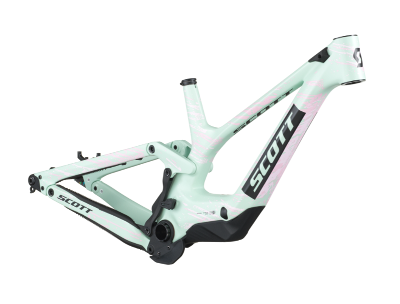  Scott Gambler 900 RC HMX Frame and Shock Mistyade Green-1