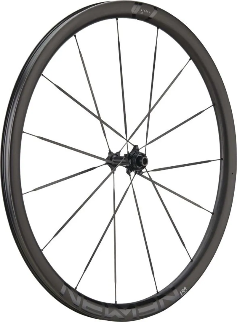 Newmen Wheel Streem C.35 Vonoa 700c 15h Fade R Sp Cl 12x100 BLACK one size-2