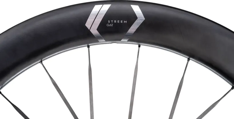 Newmen Wheel Streem Vonoa G.62 CS 21h Fade R Sp Cl 12x142 Silver Rear Wheel 700c-5
