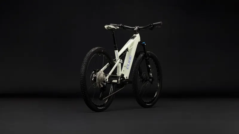 Cube Stereo Hybrid ONE44 HPC Race 800 eMTB Bike in Mellow Yellow/Lilac-3