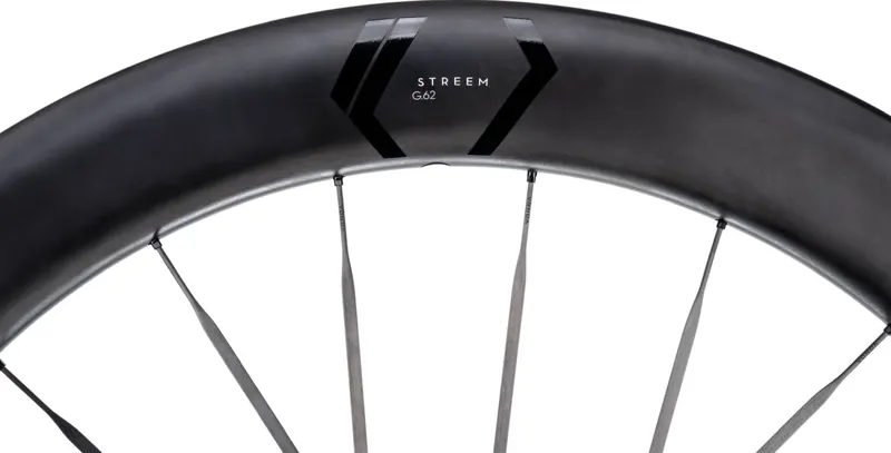 Newmen Wheel Streem Vonoa G.62 Cs 21h Fade R Sp Cl 12x100 Front Wheel 700c-2