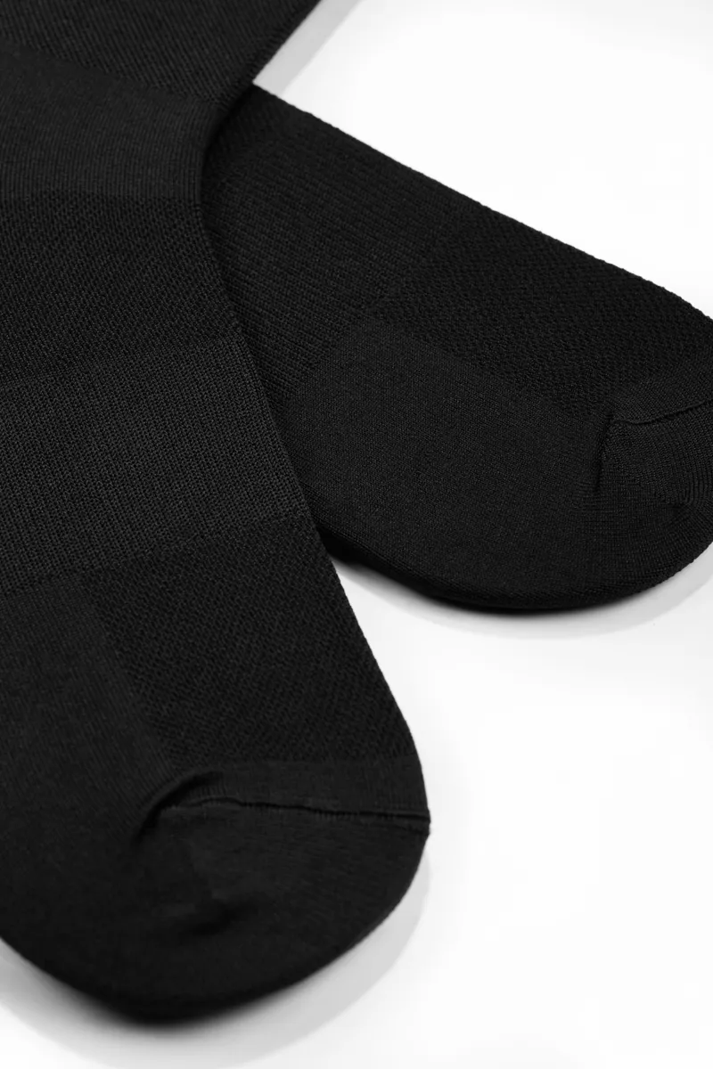 Giant Rival Tall Socks Black Medium-2