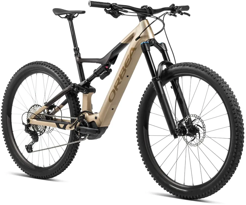 Orbea Rise H30 540Wh e-Mountain Bike In Baobab Brown / Cosmic Brown Matt-1