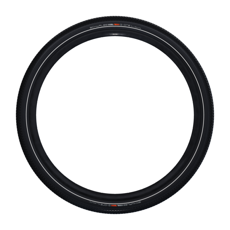 Schwalbe 26 G-One Allround Performance RaceGuard TLR Tyre In Black-1