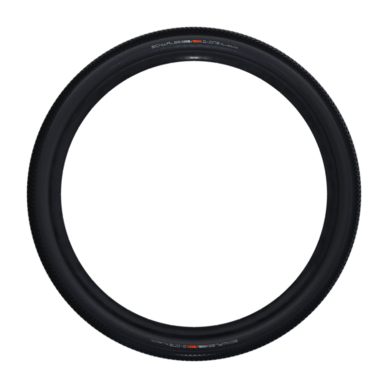 Schwalbe 26 G-One Allround Performance RaceGuard TLR Tyre In Black-2